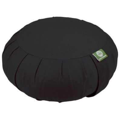 Meditationskissen ZAFU-ZEN Lotus Design® - Füllung Bio-Buchweizenschalen oder Kapok