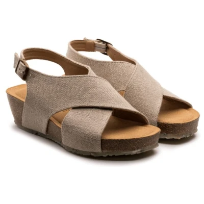 Mermaid Linen Sandale