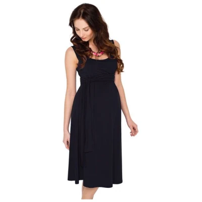 Milchshake 104 elegantes Basic Umstands- & Stillkleid aus TENCEL Modal