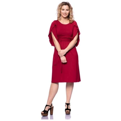 Milchshake 2 tlg. VARIO-SET (LUNA & ESTHA) Umstands-& Stillkleid Uni aus TENCEL Modal