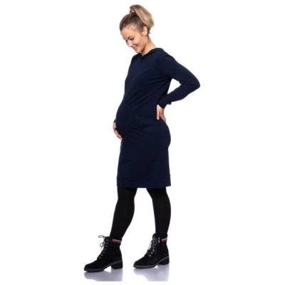 Milchshake ISLA warmes Umstands-und Stillkleid aus Bio Baumwolle