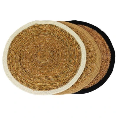 Mitienda Shop Handgemachtes Tischset aus Seegras rund