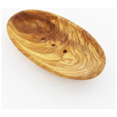 Mitienda Shop Seifenschale aus Olivenholz oval