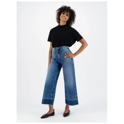 Mud Jeans Jeans - Sara Works Cropped - aus recycelter Baumwolle