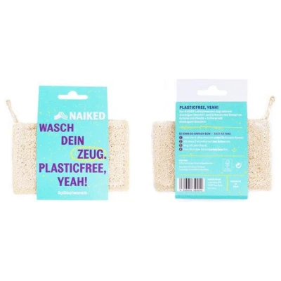 NAIKED Spülschwamm aus Luffa | plastikfrei | kompostierbar