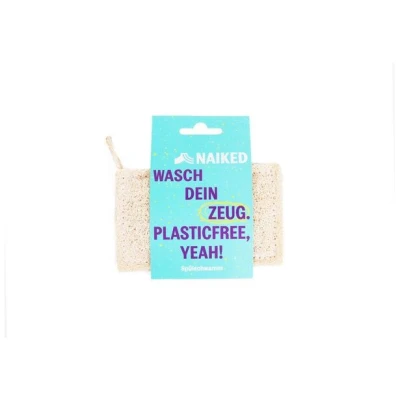 NAIKED Spülschwamm aus Luffa | plastikfrei | kompostierbar
