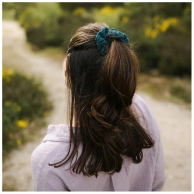 NORDLICHT Cord Scrunchie Haargummi aus 100% Bio-Baumwolle
