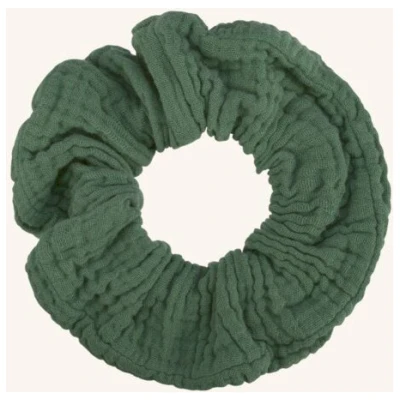 NORDLICHT Musselin Scrunchie Haargummi aus 100% Bio-Baumwolle