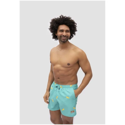 Nachhaltige Badehose mit Print
