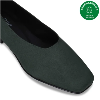 Nae Damen vegan Ballerinas Melita Green