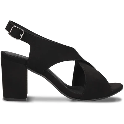 Nae Damen vegan High Heel Sandalen Jasmin Schwarz