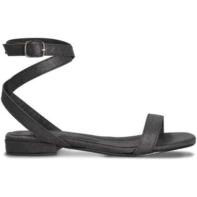 Nae Damen vegan Sandalen Basilikum Schwarz