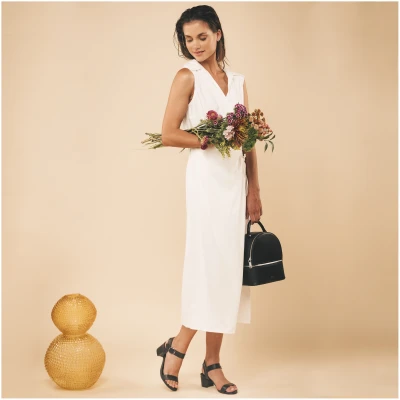 Nae Damen vegan Sandalen Zinnia Schwarz