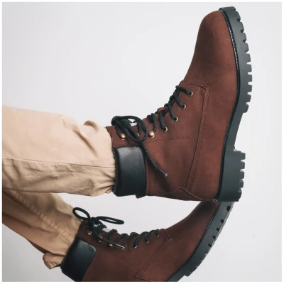 Nae Herren vegan Gadea Stiefel Braun
