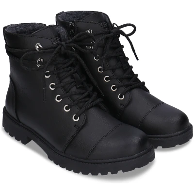 Nae Herren vegan Stiefel Resta Schwarz