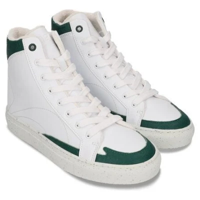 Nae Vegan Shoes NAE - London High Top Sneaker aus AppleSkin und Piñatex
