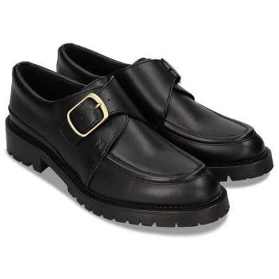 Nae Vegan Shoes NAE - Roda Schwarz Vegan Loafers Schuhe