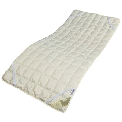 Natürliche Unterbett Matratzenauflage für Allergiker aus Hanf