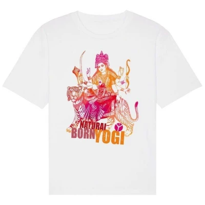 Natural Born Yogi Yoga T-Shirt organic - Delicious Durga