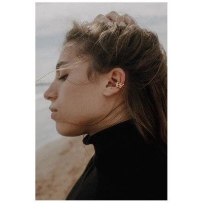 Nella & Sina Ohrklemme JAMES | Ohrring
