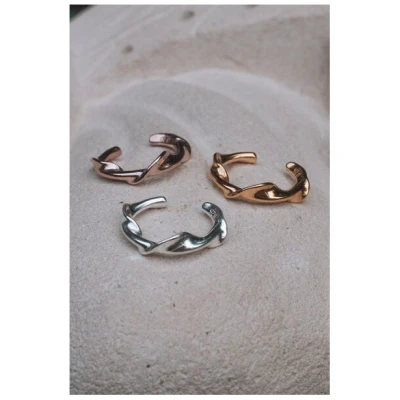 Nella & Sina Ohrring LOTTE | Silber, Rosegold, Gold