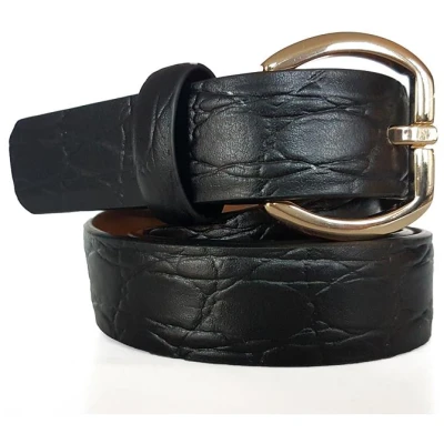 Noah Damen vegan Gürtel Maggiore Schwarz
