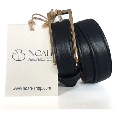 Noah Damen vegan Gürtel Orta Schwarz