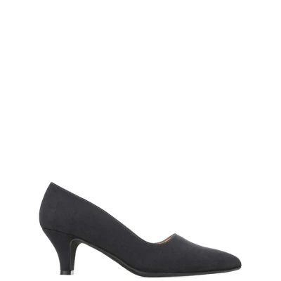 Noah Damen vegan Niedrige Pumpe Stella Schwarz