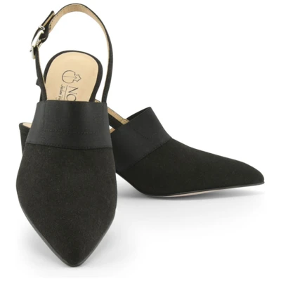 Noah Damen vegan Slingback-Pumps Alba - Schwarz