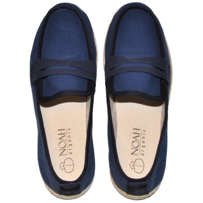 Noah Herren vegan Espadrilles Umberto Blau