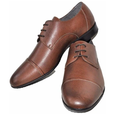 Noah Herren vegan Lace Up Roberto Nappa Cognac Braun