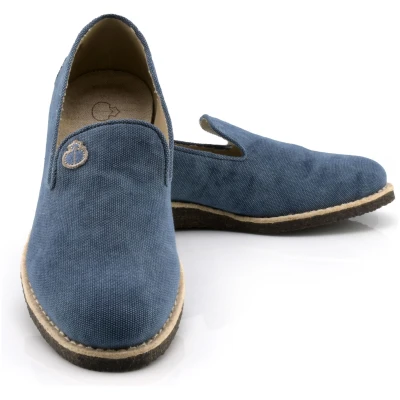Noah Herren vegan Pantoffel Donato - Blau