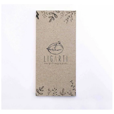 Notizblock 3er-Set "Bienen und Blümchen" von LIGARTI | Recyclingpapier | Schreibblock mit wechselnden Motiven