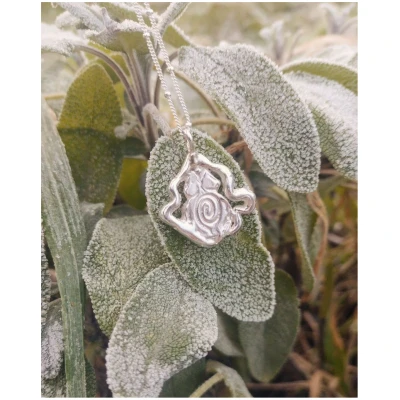Nouare Jewelry Damen vegan Halskette Goddess Dream Recyceltes Silber