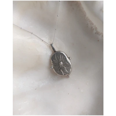 Nouare Jewelry Damen vegan Halskette Rise Silber