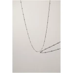 Nouare Jewelry Damen vegan Kugel Halskette Choker Gold
