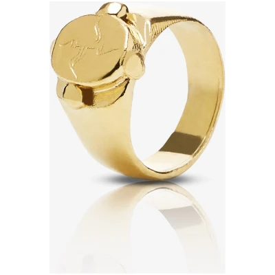 Nouare Jewelry Damen vegan Ring Padma 1 Vergoldet