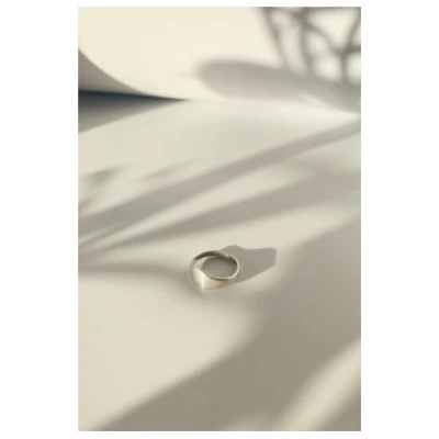 Nouare Jewelry Damen vegan Ring Recyceltes Silber