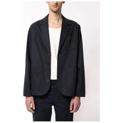 Nudie Jeans Bequemer Blazer - Abraham Jacket - aus Baumwolle (bio)