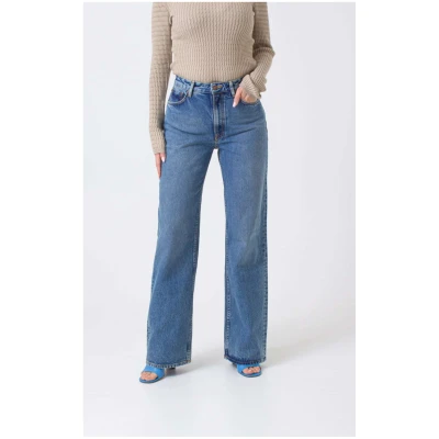 Nudie Jeans Damen vegan Jeans Clean Eileen Vintage Träume Blau