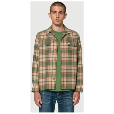 Nudie Jeans Hemd Sten Check Wool