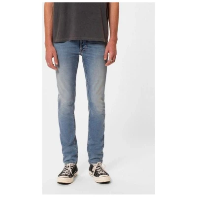 Nudie Jeans Jeans Lean Dean - Broken Blue
