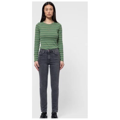 Nudie Jeans Jeans Mellow Mae Lava Grey