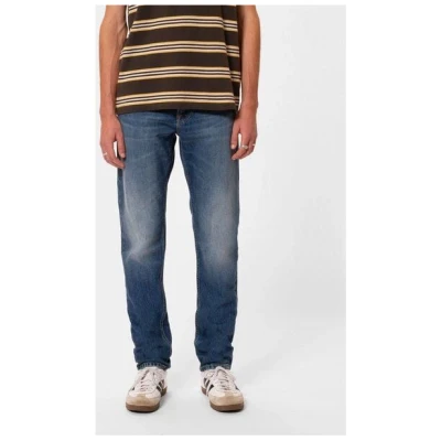 Nudie Jeans Straight Fit Jeans Steady Eddie II - Heavy Rain