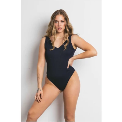 OCEANCHILD Damen vegan Badeanzug Willow Deep Sea