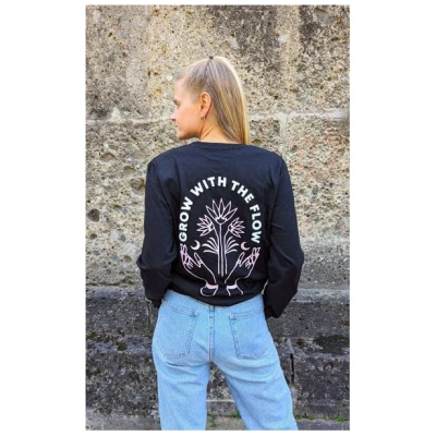 OMlala Oversized Yoga Longsleeve | GROW WITH THE FLOW