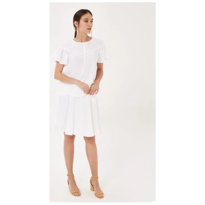 ORGANICATION Bluse aus Leinen mit Bio-Baumwolle