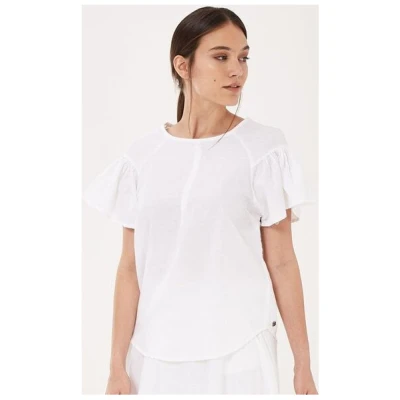 ORGANICATION Bluse aus Leinen mit Bio-Baumwolle