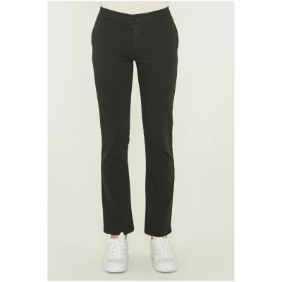 ORGANICATION Herren vegan Chino Aus Bio-Baumwolle Schwarz
