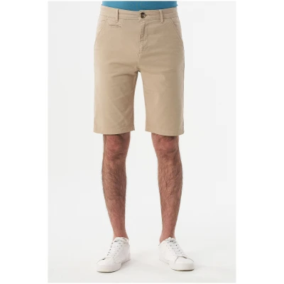 ORGANICATION Herren vegan Chino-Shorts Bio-Baumwolle Beige
